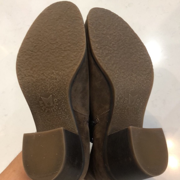 Practically NWOB Mephisto Graziela Brown Suede GENUINE LEATHER Ankle Boots Sz 8 - Picture 8 of 8